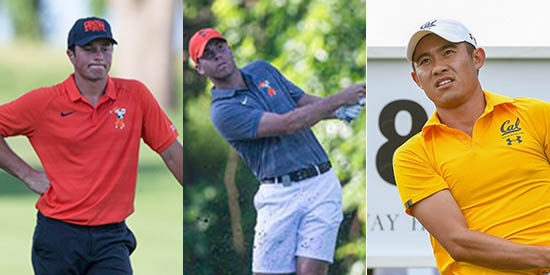 Viktor Hovland, Matthew Wolff and Collin Morikawa