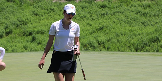 Texas junior Emilee Hoffman (UT Athletics photo)