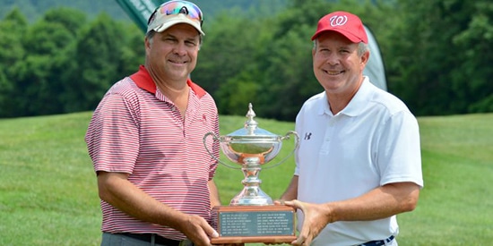 Roberty Nussey Jr. and Bob Bailey (VSGA photo)