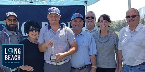 Josh McCollum was well-supported during the final match (Instagram photo)