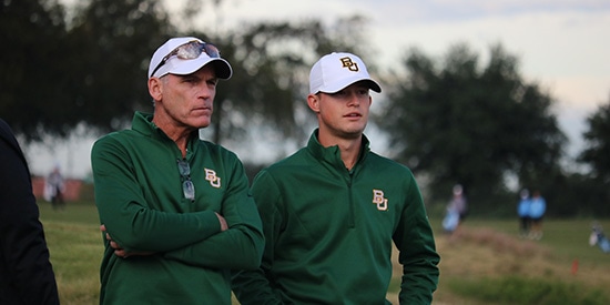 Mike McGraw and Cooper Dossey (Baylor Athletics)