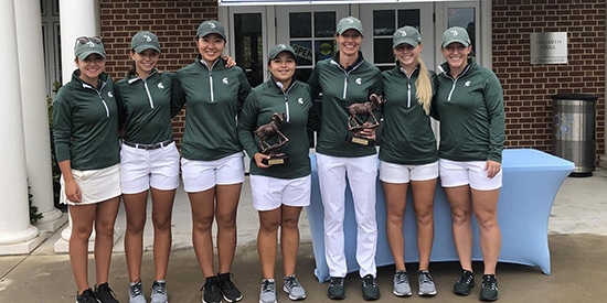 Michigan State's women (MSU Athletics)