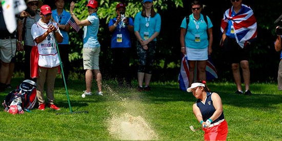 Mariel Galdiano will be trying to make her third Curtis Cup team (USGA photo)