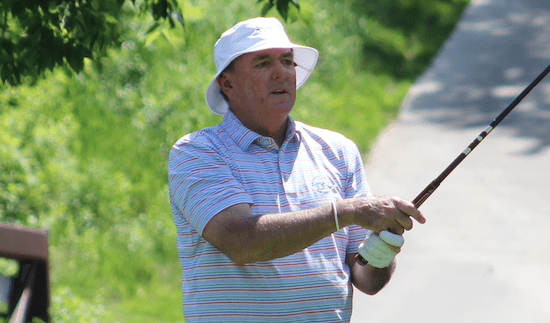 Iowa Senior Match Play winner Joe Palmer