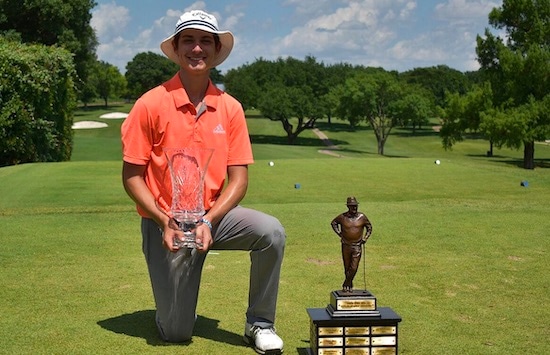 Byron Nelson Junior champ J. Holland Humphries (Texas G.A. photo)