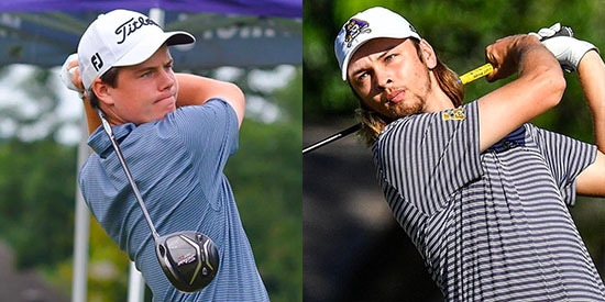 Peter Fountain (L) and Blake Taylor