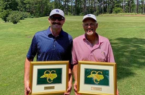 Drew (left) and Doug Hanzel are a formidable father-son duo