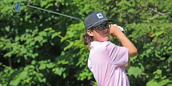 Caleb Manuel (UConn Men's Golf photo)