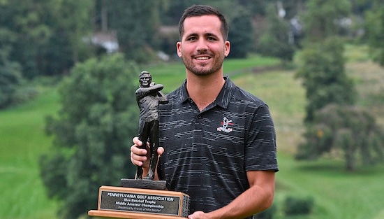 Pennsylvania Mid-Am Champ Brett Young (Penn. G.A. photo)