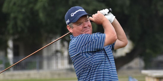 Texas Senior Amateur winner John Derrick (Texas Golf Association photo)