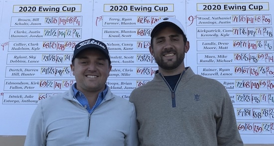 Mid-Am champs Blanton Farmer (left) and Ryan Terry