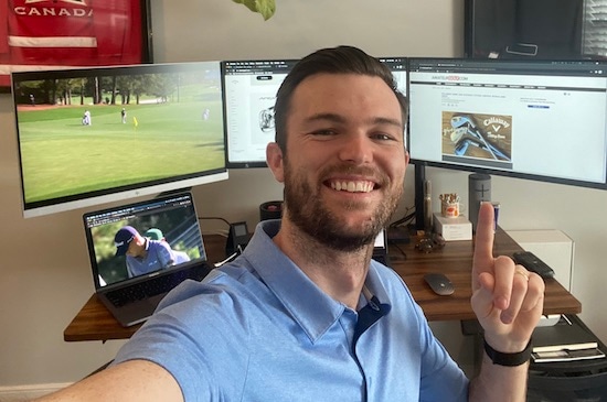 Nathan Lee was watching The Masters when he got the good news