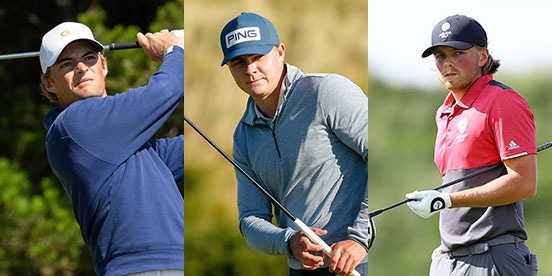 Tyler Strafaci, Ollie Osborne, Joe Long (USGA, R&A photos)