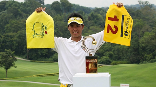 Hideki Matsuyama twice won the Asian Amateur championship (AAC photo)