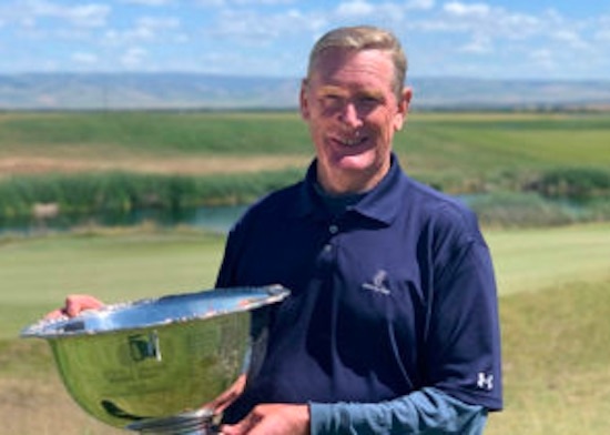 Tom Brandes won his sixth PNGA Senior title (PNGA photo)