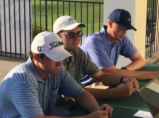 Nick Cassidy (middle)