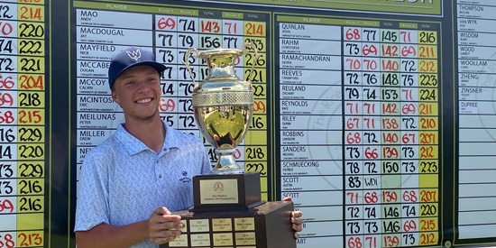 Drew Hackett wins 49th Annual Rice Planters Amateur