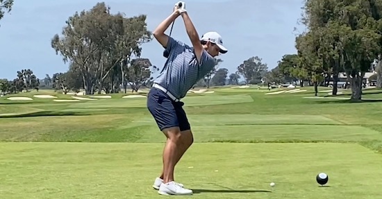 Junior World champ Gavin Aurilia (AmateurGolf.com photo)