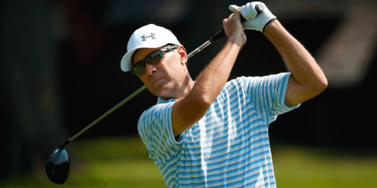 Scott Almquist fired a 68 on Saturday at the Country Club of Detroit without the benefit of a practice round. (Jeff Haynes/USGA)