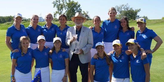 Europeans stage a comeback to claim Junior Solheim Cup