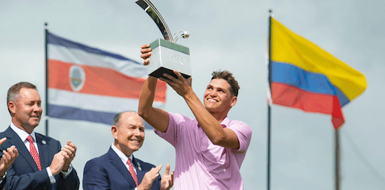 Aaron Jarvis is the 2022 Latin America Am Champion (Photo: Enrique Berardi)