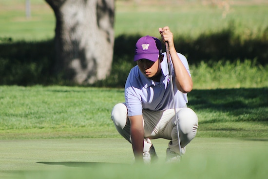 Washington sophomore Chuan-Tai Lin (Conner Penfold photo)