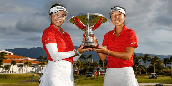 Thienna Huynh (left) and Sara Im (USGA/Chris Keane)