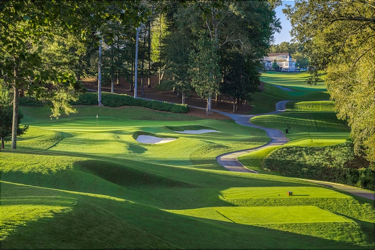 The par-3 17th at Druid Hills Golf Club (Druid Hills photo)