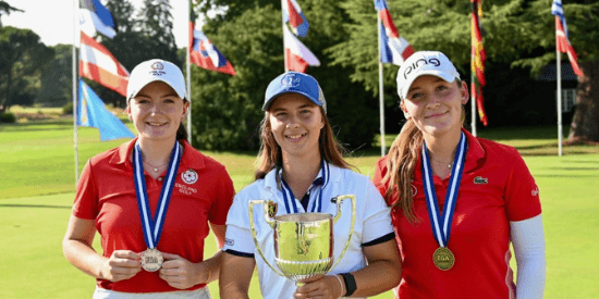 De Bock trailblazes her way to European Ladies' Amateur title