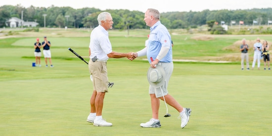 Doug Hanzel (left) and Jeff Frazier (Credit: USGA)