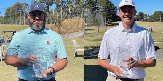 John Hunter (L) and Mark Lindberg