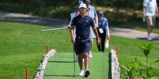 Harrison Crowe takes third round lead at Asia-Pacific Amateur Championship