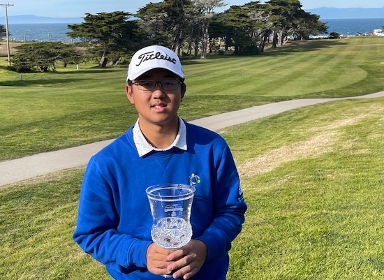 Champion Edan Cui (AmateurGolf.com photo by Mike Noble)