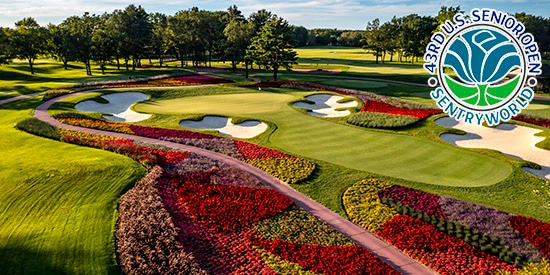 The 16th at SentryWorld (USGA photo)