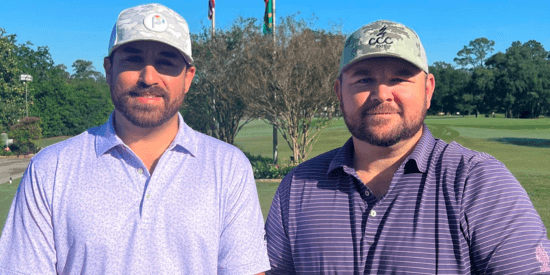 Russell Chabaud and Alan Ferries (Champions Golf Club)