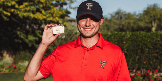 Ludvig Aberg (Texas Tech Athletics photo)
