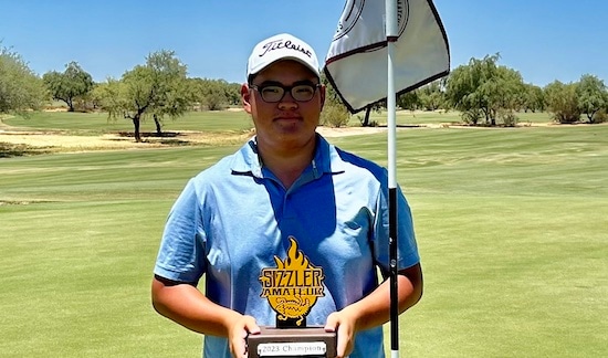 Timothy Jung (Saguaro Amateur Series photo)