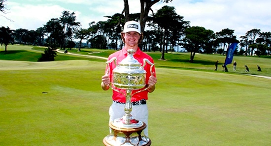 Zachery Pollo is the California Amateur champion (NCGA photo)