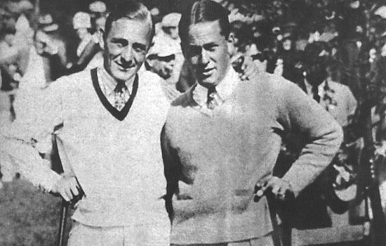 Utah's George Von Elm (left, with Bobby Jones) is part of the event's rich history