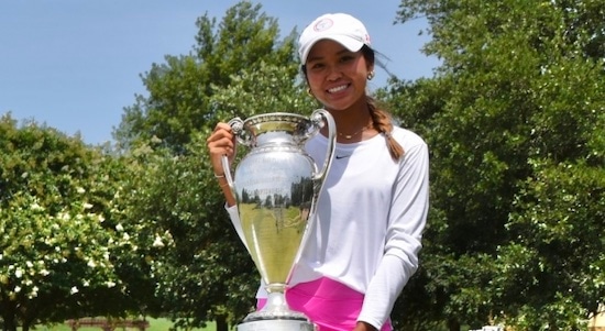 Texas Women's Amateur champion Madison Le (Texas G.A. photo)