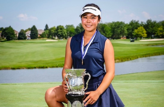 Women's Western Am champion Jasmine Koo (WWGA photo)