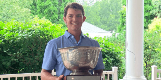 Marshall Meisel after a long, wet day (Rochester First)