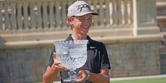 Miles Russell (American Junior Golf Association Photo)