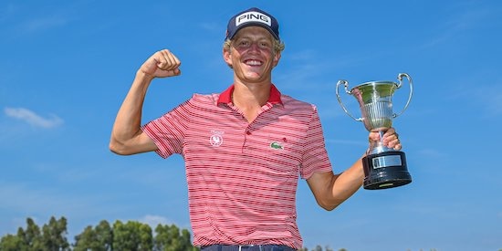 Amateur Martin Couvra completes fairytale weekend on the challenge tour