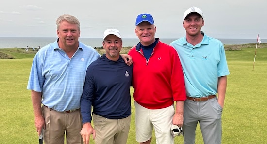 Co-champions Clay Hightower/Ramsey McCreary and Don and Zach Miller
