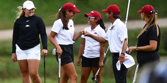 Arkansas Women's Golf Team (Arkansas Athletics Photo)