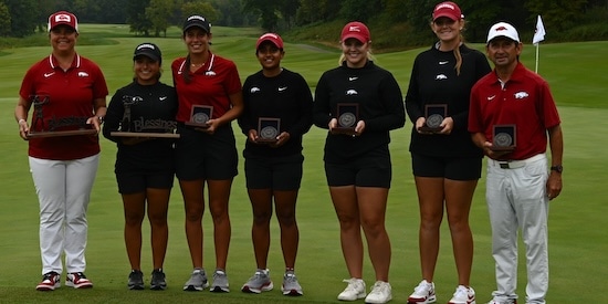 Arkansas Women's Golf Team (Arkansas Athletics Photo)