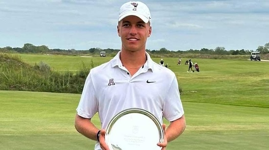 Tiger Christensen (Arizona Athletics Photo)