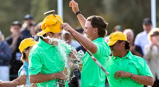 Jasper Stubbs travels just two miles from home to win the Asia Pacific Amateur