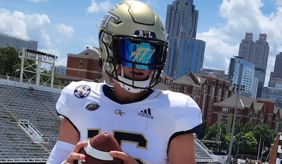 Colson Brown (Georgia Tech Athletics Photo)
